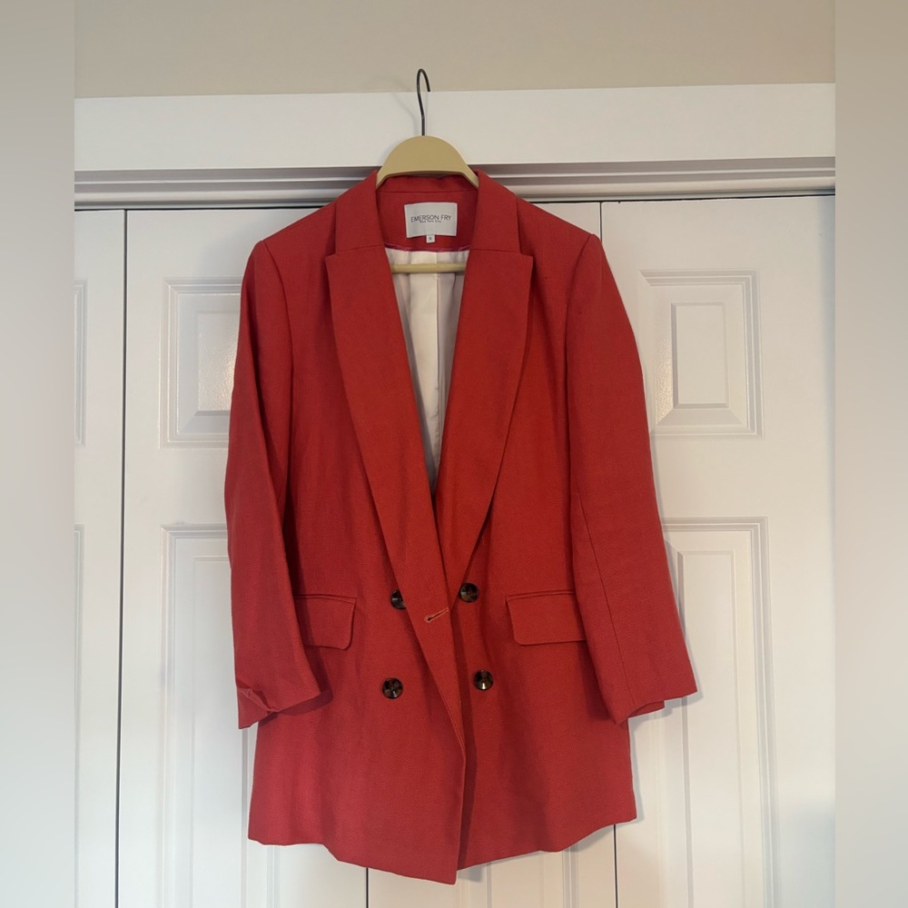 Emerson Fry Women’s Light Pink Blazer